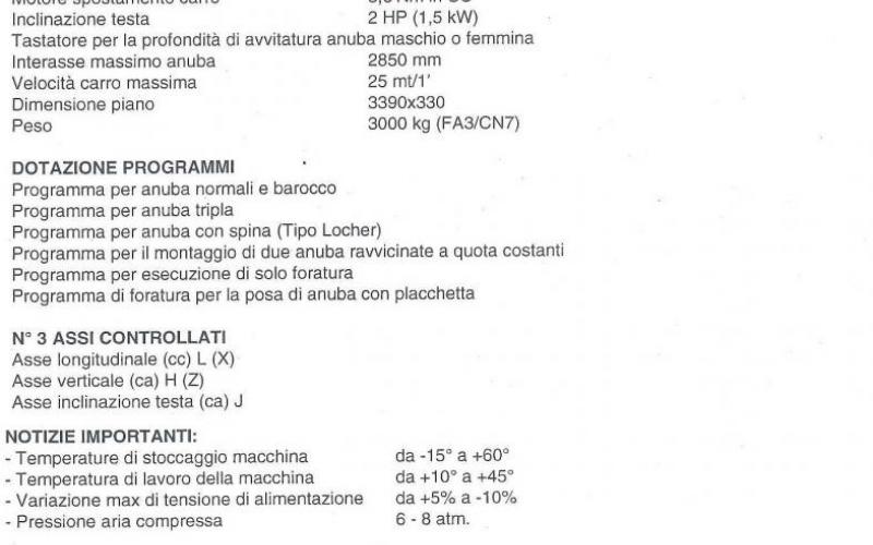 : MASTERWOOD _AN22/11_Boring Machines