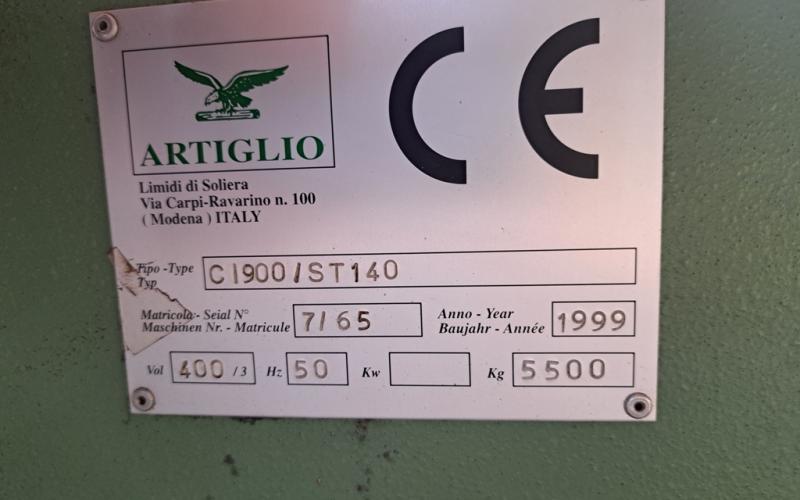 : ARTIGLIO_SG01/25_Log Band Saw